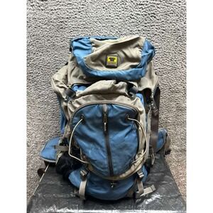 Mountainsmith Maverick Waterproof Travel Hiking Camping Backpack Blue Grey